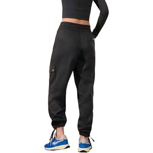 Athleta  Celestial High Rise Utility Cargo Jogger  Pants in Black EUC